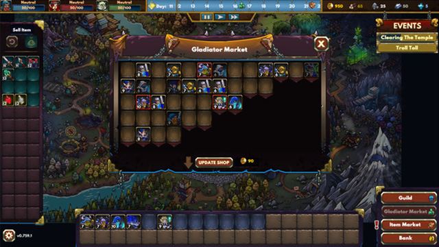 Hình ảnh gameplay Gladiator Guild Manager v1.043-P2P