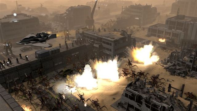 Hình ảnh gameplay Starship Troopers Terran Command v5.0.4-P2P