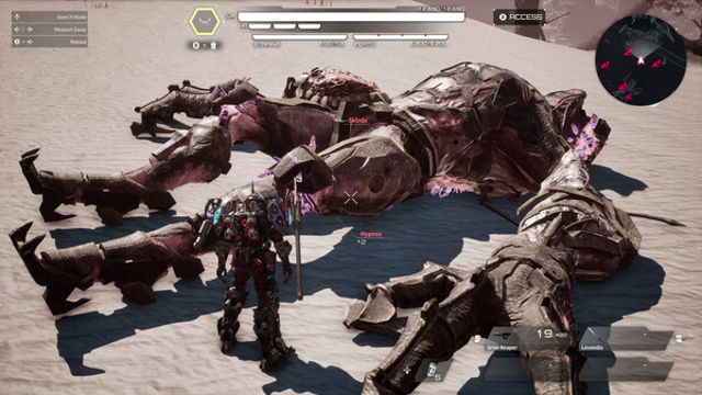 Hình ảnh gameplay Daemon X Machina Titanic Scion-RUNE
