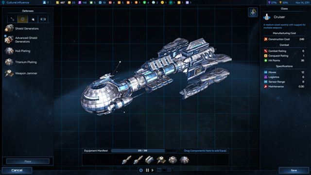 Hình ảnh gameplay Galactic Civilizations IV Supernova Megastructures-RUNE