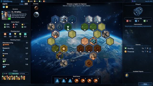 Hình ảnh gameplay Galactic Civilizations IV v2.94-P2P