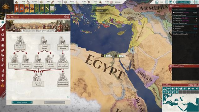 Hình ảnh gameplay Imperator Rome v2.0.5-P2P