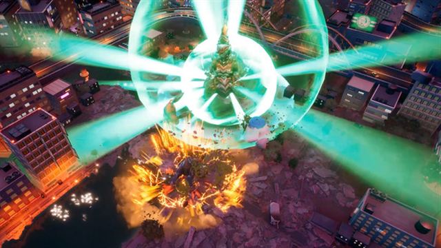 Hình ảnh gameplay GigaBash Mighty-RUNE