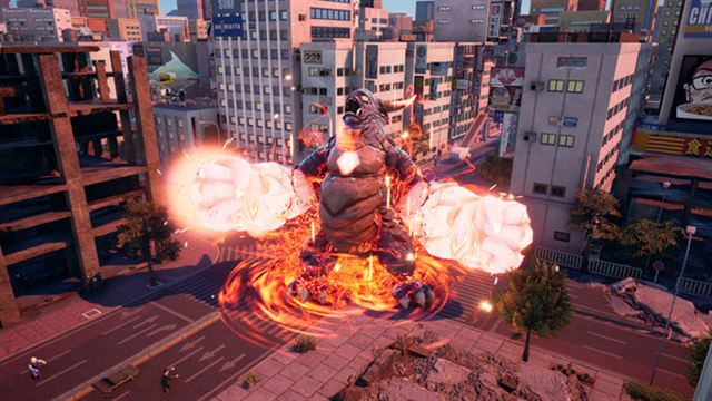 Hình ảnh gameplay GigaBash Ultraman Rising-RUNE