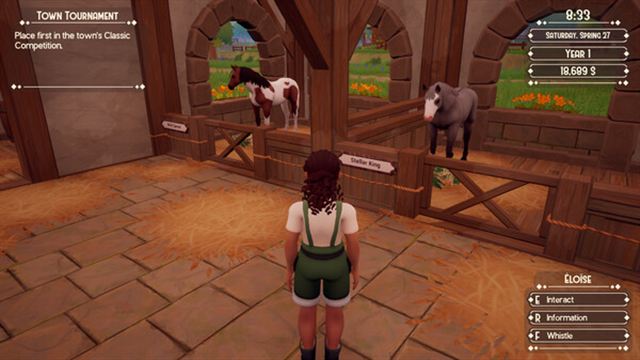 Hình ảnh gameplay The Ranch of Rivershine Horse Personality Traits EA