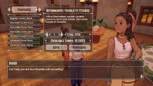 Hình ảnh gameplay The Ranch of Rivershine Horse Personality Traits EA