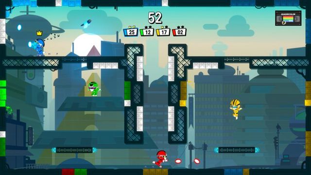 Hình ảnh gameplay QUADRICOLOR Ultra Sentai Color Ranger-TENOKE