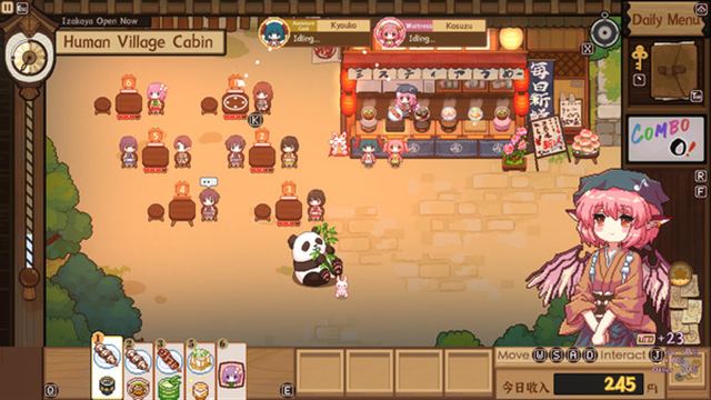 Hình ảnh gameplay Touhou Mystias Izakaya v4.1.1-P2P