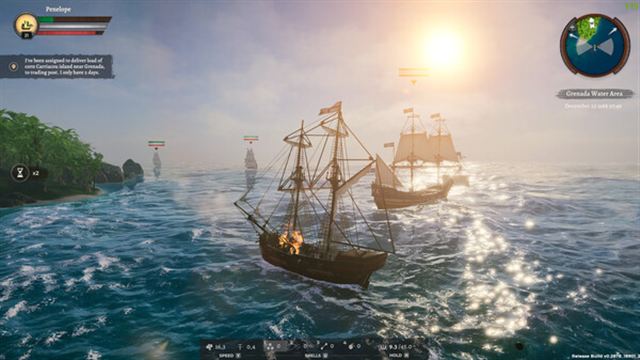 Hình ảnh gameplay Corsairs Legacy v0.2875 Early Access