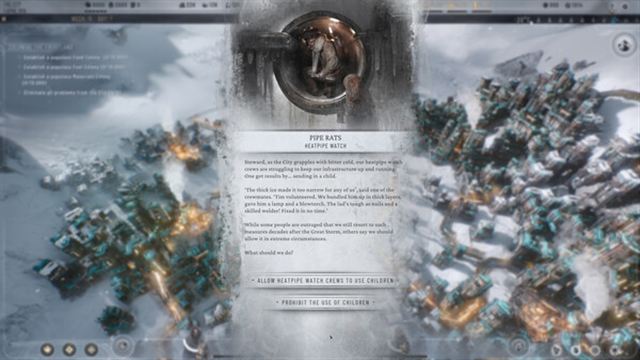 Hình ảnh gameplay Frostpunk 2 BETA