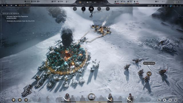 Hình ảnh gameplay Frostpunk 2 BETA