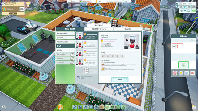 Hình ảnh gameplay Hotel Architect-GoldBerg