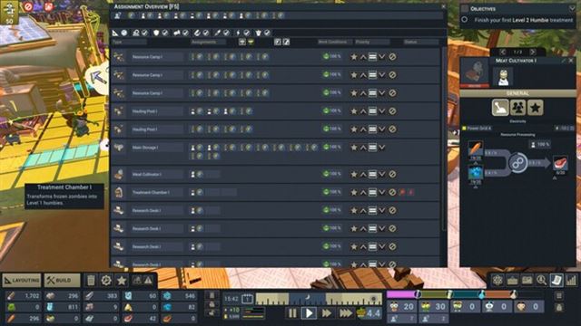 Hình ảnh gameplay Zombie Cure Lab v1.01-P2P