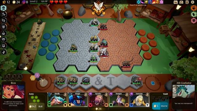 Hình ảnh gameplay Tales And Tactics v1.1.03-TENOKE