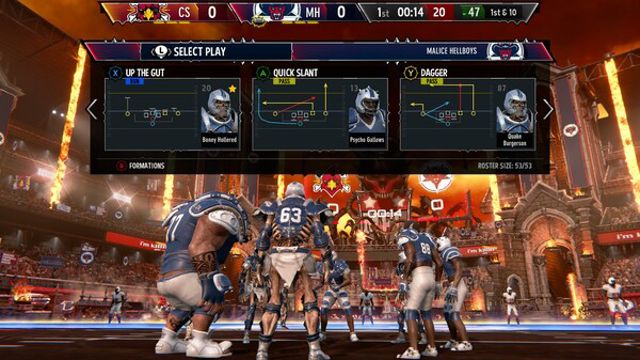 Hình ảnh gameplay Mutant Football League 2-RUNE