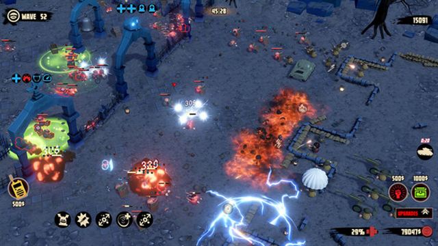 Hình ảnh gameplay Northend Tower Defense-TENOKE