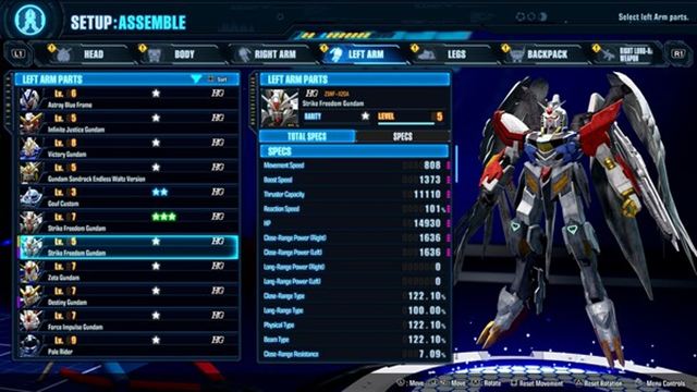Hình ảnh gameplay GUNDAM BREAKER 4 v1.05-P2P