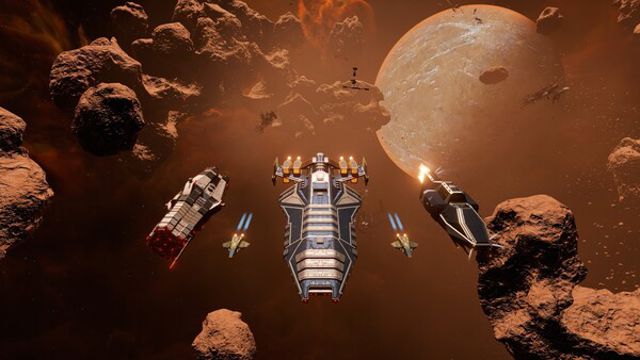 Hình ảnh gameplay Space Reign-TENOKE