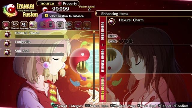 Hình ảnh gameplay Touhou Genso Wanderer FORESIGHT-TENOKE