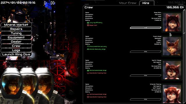Hình ảnh gameplay Rings of Saturn v1.49.4-P2P