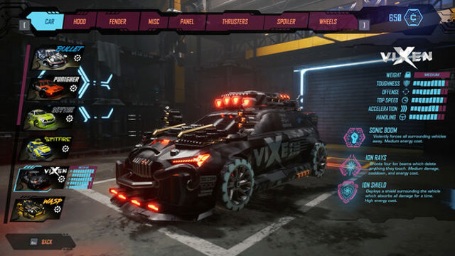 Hình ảnh gameplay Cyber Clutch Hot Import Nights-GoldBerg