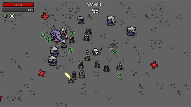 Hình ảnh gameplay Brotato v1.1.7.1-P2P