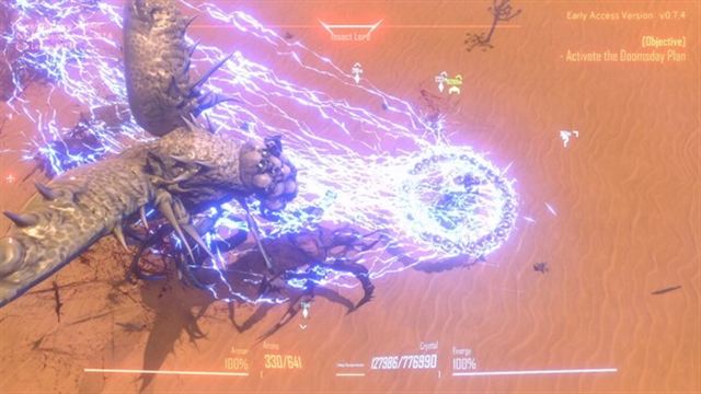 Hình ảnh gameplay Insect Swarm-TENOKE