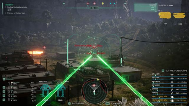 Hình ảnh gameplay MechWarrior 5 Clans v1.0.86-P2P