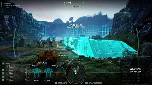 Hình ảnh gameplay MechWarrior 5 Clans-FLT