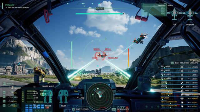 Hình ảnh gameplay MechWarrior 5 Clans v1.0.107-P2P