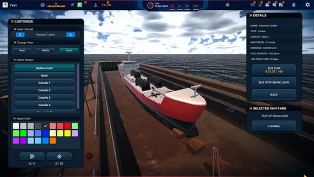Hình ảnh gameplay SeaOrama World of Shipping v2.0-P2P