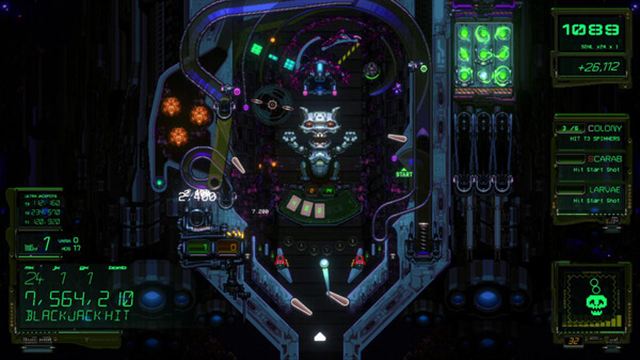 Hình ảnh gameplay XENOTILT HOSTILE PINBALL ACTION-TENOKE