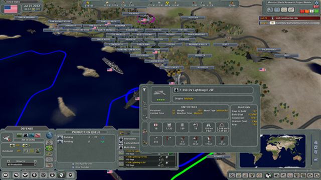 Hình ảnh gameplay Supreme Ruler 2030 v1303-P2P