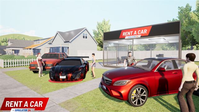 Hình ảnh gameplay Rent A Car Simulator 24 Early Access