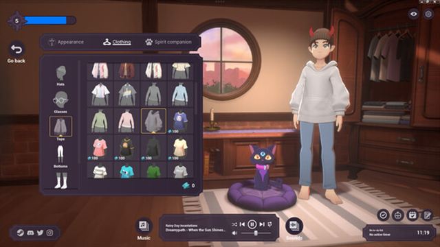 Hình ảnh gameplay Spirit City Lofi Sessions v1.9.1-P2P