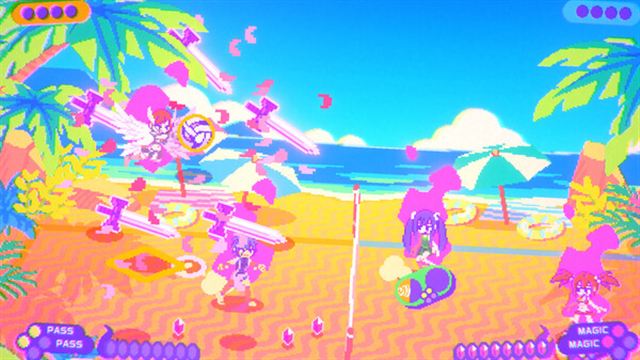 Hình ảnh gameplay FAIRY TAIL Beach Volleyball Havoc-GoldBerg