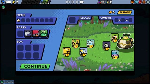 Hình ảnh gameplay Kadomon Hyper Auto Battlers v1.0.10-P2P