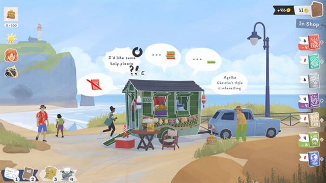 Hình ảnh gameplay Tiny Bookshop-TENOKE