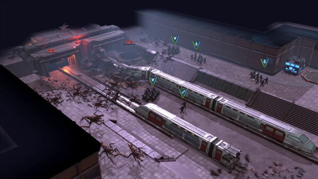 Hình ảnh gameplay Starship Troopers Terran Command Urban Onslaught-FLT
