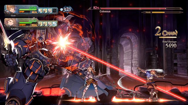 Hình ảnh gameplay Granblue Fantasy Versus Rising v2.03-P2P