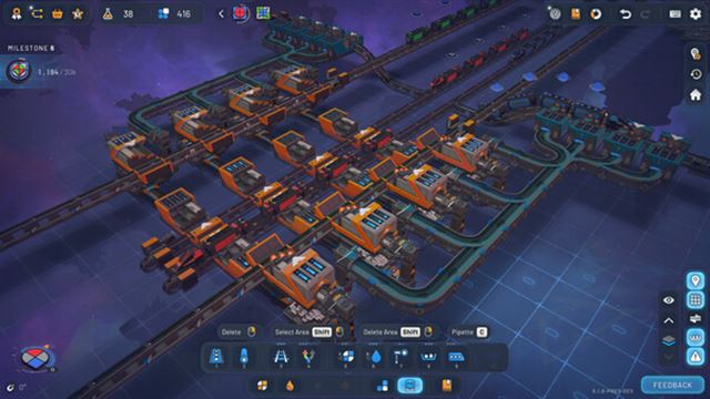 Hình ảnh gameplay shapez 2 Factory v1.2.0-P2P