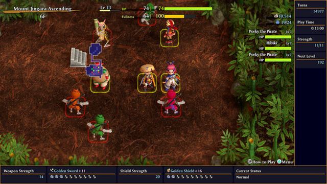 Hình ảnh gameplay Shiren the Wanderer The MD of SC Island-Chronos