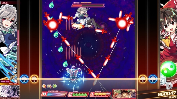 Hình ảnh gameplay Touhou Danmaku Kagura Phantasia Lost v1.5.1-P2P