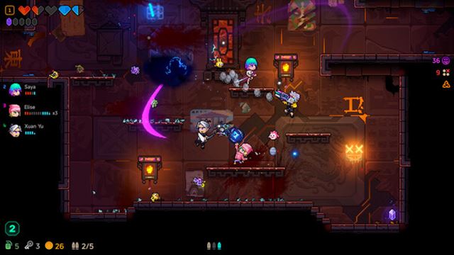 Hình ảnh gameplay Neon Abyss 2 Early Access
