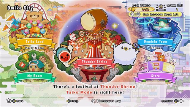 Hình ảnh gameplay Taiko no Tatsujin Rhythm Festival v2.1.0-P2P