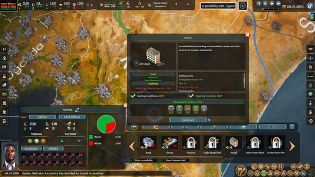 Hình ảnh gameplay Realpolitiks 3 Earth and Beyond-TENOKE