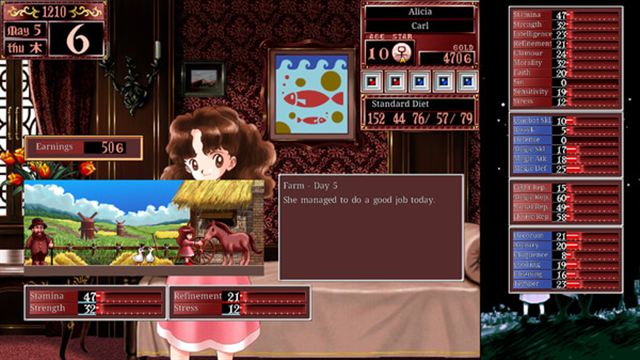 Hình ảnh gameplay Princess Maker 2 Regeneration-GolBerg