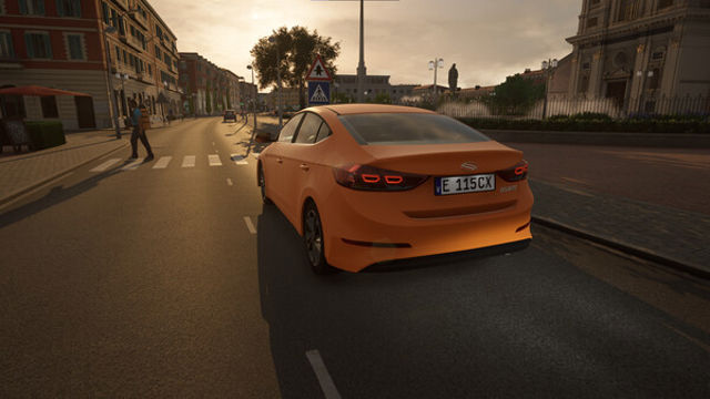 Hình ảnh gameplay City Car Driving 2.0 Early Access