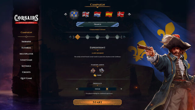 Hình ảnh gameplay Corsairs Battle of the Caribbean-FCKDRM