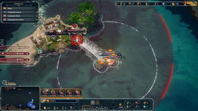 Hình ảnh gameplay Corsairs Battle of the Caribbean-FCKDRM